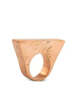 Позолоченное кольцо Crescent Bridge Parts of Four, розовый