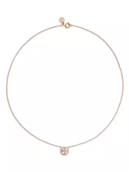 Позолоченное колье Miller Tory Burch, золотой