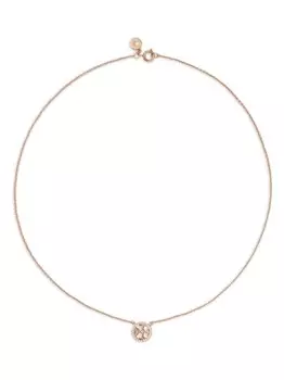 Позолоченное колье Miller Tory Burch, золотой