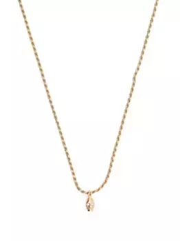 Позолоченное серебряное колье с бриллиантами Emanuele Bicocchi, золотой