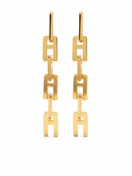 Позолоченные серьги AMBUSH, золотой