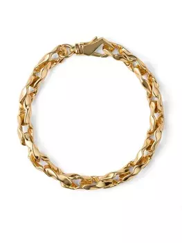 Позолоченный цепочный браслет Emanuele Bicocchi, золотой