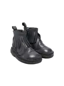 Pp ботинки с бахромой, синий