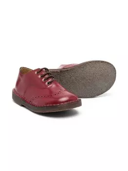 Pp броги Dusty на шнуровке, красный