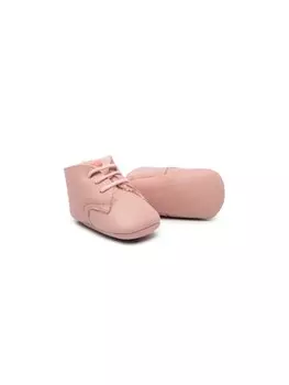 Pp туфли на шнуровке, розовый