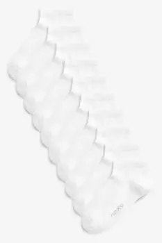 Пять пар носков-кроссовок Next, белый