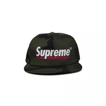Пятипанельная панель Supreme Underline, лесной камуфляж