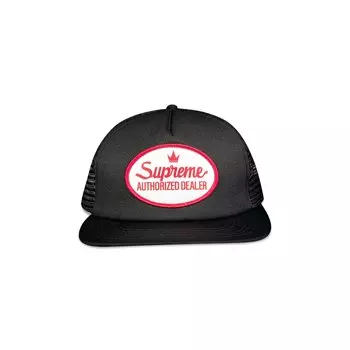 Пятипанельная сетчатая спинка Supreme Authorized, черная