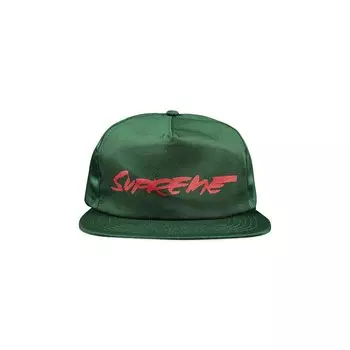 Пятипанельный логотип Supreme Futura, темно-зеленый