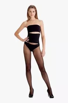 Пятнадцать тонких колготок Heist, черный