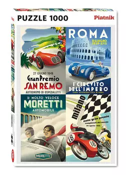 Пятник, пазл, Итальянские скачки, 1000 шт. Piatnik