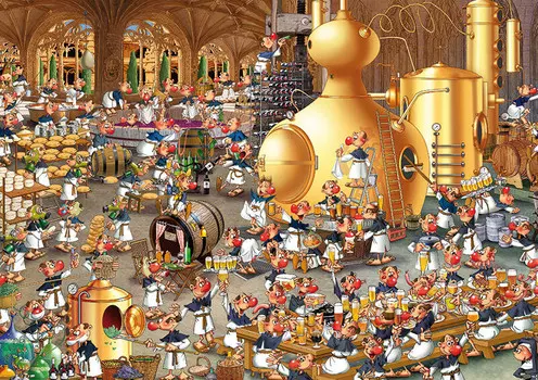 Пятник, пазл, Ruyer Browar, 1000 шт. Piatnik