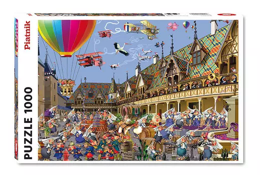 Пятник, пазл, Ruyer Wine Auction, 1000 шт. Piatnik