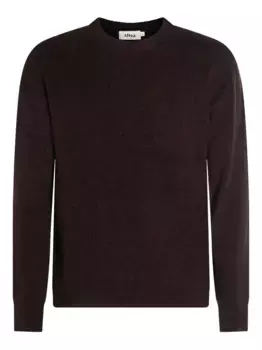 Пятнистый свитер с круглым вырезом Altea, коричневый