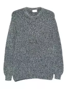 Пятнистый свитер с круглым вырезом SCAGLIONE, синий