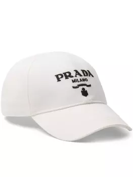 Prada бейсболка Drill, белый