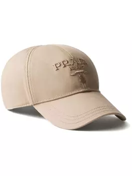 Prada бейсболка Drill, нейтральный цвет