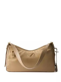 Prada большая сумка на плечо Aime, коричневый