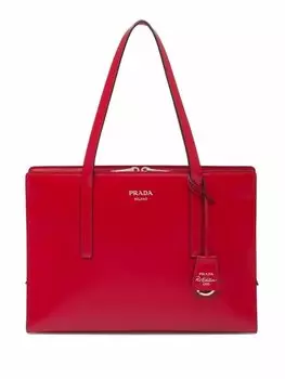 Большая сумка Prada Re-Edition 1995, красный