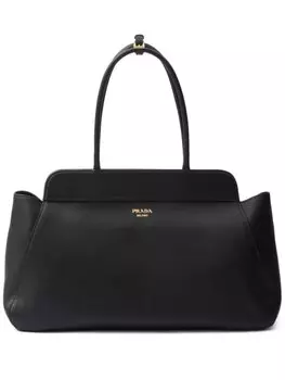 Prada большая сумка-тоут, черный
