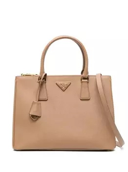Prada большая сумка-тоут Galleria, коричневый
