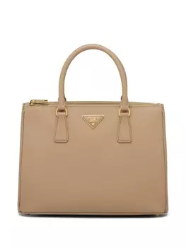 Prada большая сумка-тоут Galleria, нейтральный цвет