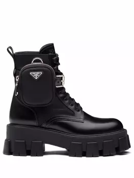 Prada ботинки Moonlith, черный