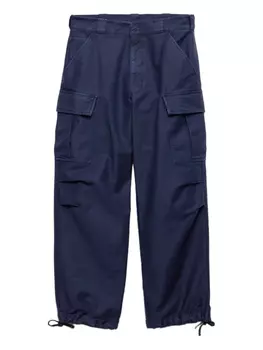 Prada брюки карго, синий