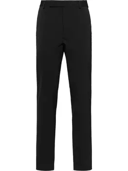 Prada брюки кроя слим, черный