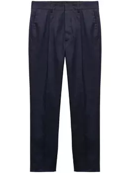 Prada брюки с карманами, синий