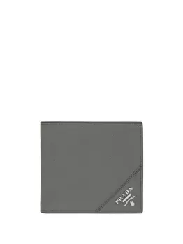 Prada бумажник из сафьяновой кожи, серый
