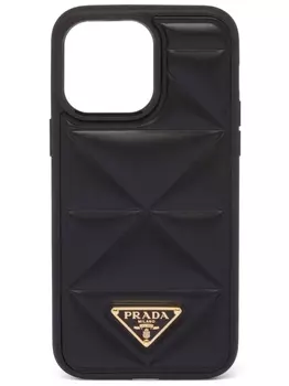 Prada чехол для iPhone 14 Pro Max, черный
