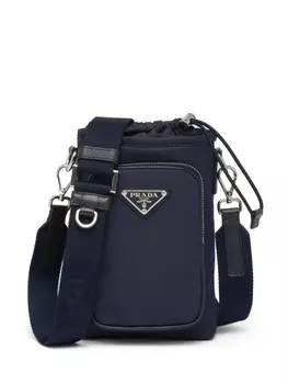 Prada чехол для телефона Re-Nylon, синий