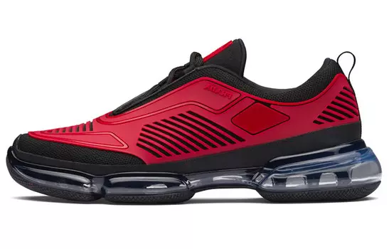 PRADA Cloudbust Air Lifestyle Shoes Men Low-top Black/Red