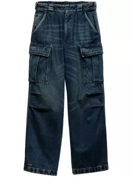 Prada джинсы карго, синий