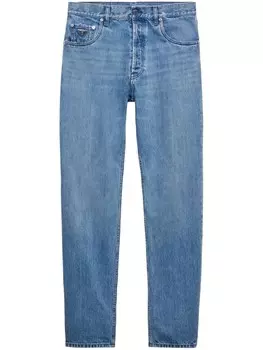 Prada джинсы с низкой посадкой, синий