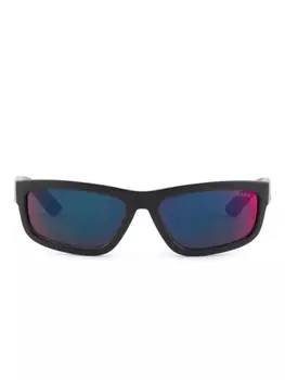 Prada Eyewear Linea Rossa солнцезащитные очки, черный