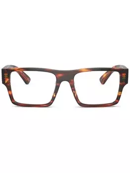 Prada Eyewear очки PR A08V Havana Red, коричневый