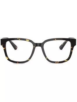Prada Eyewear очки PR A09V Havana Black / Yellow, черный