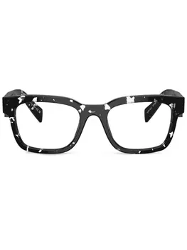 Prada Eyewear очки PR A10V Havana Black Transparent, черный