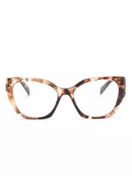 Prada Eyewear очки Prada Symbole, коричневый