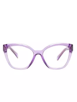 Prada Eyewear очки с логотипом, фиолетовый