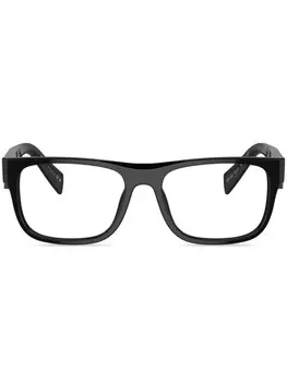 Prada Eyewear очки в квадратной оправе, черный