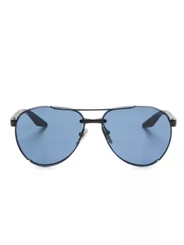Prada Eyewear солнцезащитные очки Linea Rosa, черный