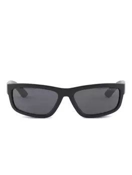 Prada Eyewear солнцезащитные очки Linea Rossa, черный