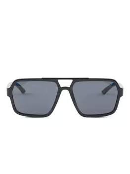 Prada Eyewear солнцезащитные очки Linea Rossa, черный