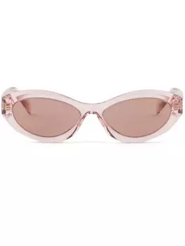Prada Eyewear солнцезащитные очки Prada PR 26ZS в оправе 'кошачий глаз', розовый