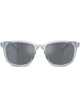 Prada Eyewear солнцезащитные очки Prada PR A21S в круглой оправе, синий