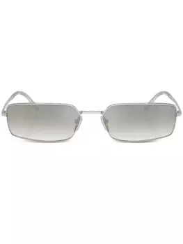 Prada Eyewear солнцезащитные очки Prada PR A60S, серебристый