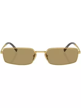 Prada Eyewear солнцезащитные очки Prada PR A60S, золотистый